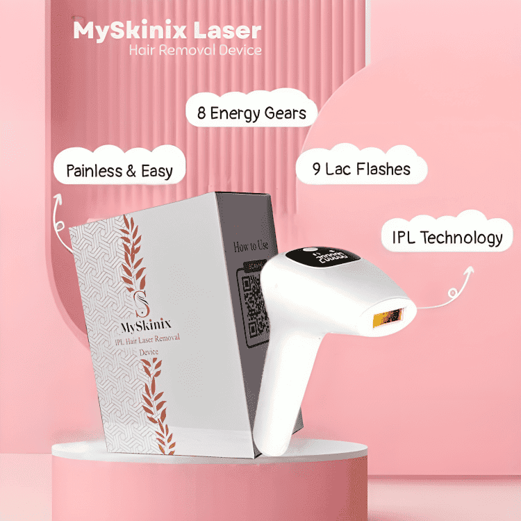 MySkinix IPL Hair Laser Removal Device