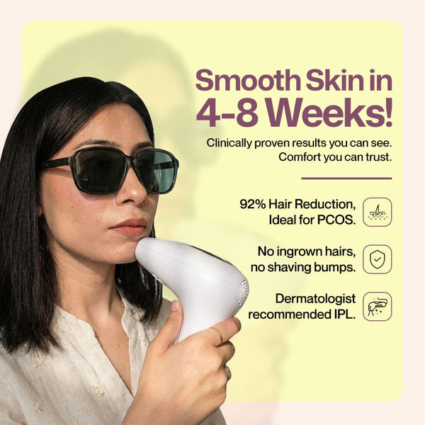 MySkinix IPL Hair Laser Removal Device